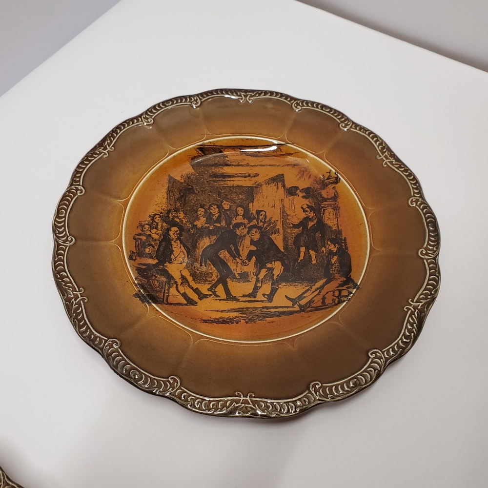 Ridgways by Charles Dickens The cricket match dish